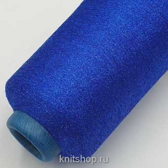 Sinflex (F446 Blu Elettrico синий электрик) 60% вискоза, 40% люрекс 7500м/100гр (бобинка 330гр)