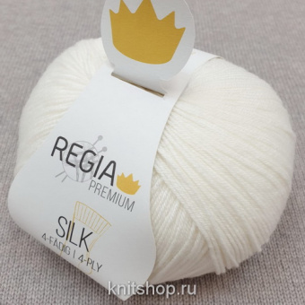 Schachenmayr Silk (00002) 55% меринос, 20% шелк, 25% полиамид 100 г/400 м