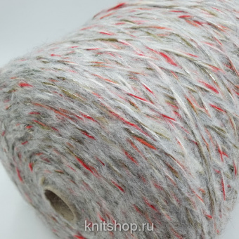 Allegro (Grigino Lux серо-розовый с люрексом) 60% мохер, 5% люрекс, 35% другие волокна 200м/100гр