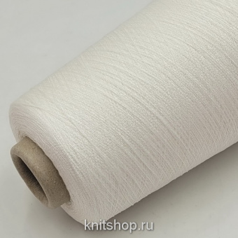 Filati Naturali Brisk (20021 белый отбеленка) 50% шёлк, 50% хлопок 3500м/100гр
