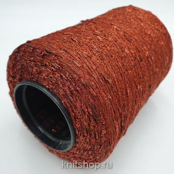 Filatura a Pettine C1676 (7 бронза) 62% вискоза, 20% люрекс, 18% па 900м/100гр шишечки