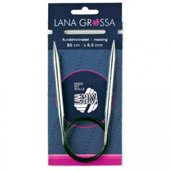 Круговые спицы № 2.5 латунь 40см Lana Grossa