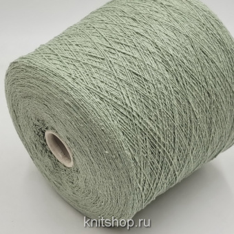 Bourette Silk (2024 шалфей) 100% шелк буретный 2/15 750м/100гр