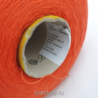 Loro Piana Alashan 2/27 (Papaya апероль) 100% кашемир 1350м/100гр