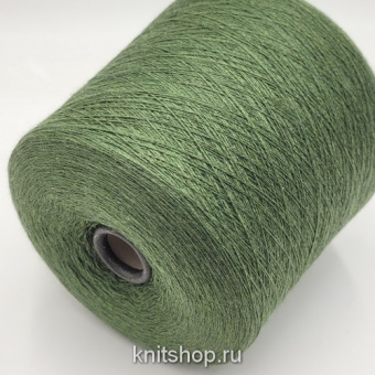 Zegna Baruffa Cashwool 2/30 (421850 папоротник меланж) 100% меринос 1500м/100гр