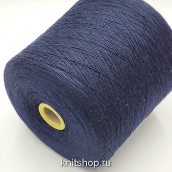 Zegna Baruffa Cashwool 2/30 (008800 темно-синий) 100% меринос 1500м/100гр