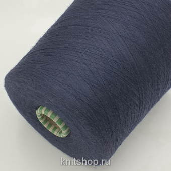 Botto Poala/Fullonica Elite (Blu Scuro темно-синий) 70% меринос, 30% шелк 2/58 2900м/100гр