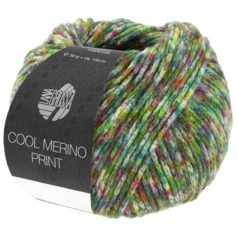 Lana Grossa Cool Merino Print (103) 90% меринос, 10% па 50г/150м