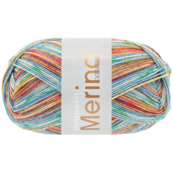 Lana Grossa Meilenweit 100 Merino Extrafine Bella (4506) 75% меринос, 25% полиамид 100г/420м