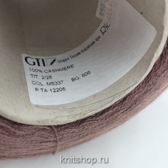 GTI Cashmere 2/28 (M5337 вереск пыльная роза) 100% кашемир 1400м/100г