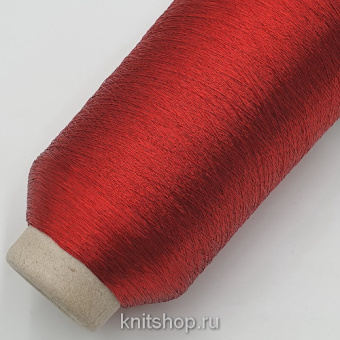 Torcitura Di Domaso Zenzero (604 красный) 70% вискоза, 30% пл 1700м/100гр (бобинка 300гр)