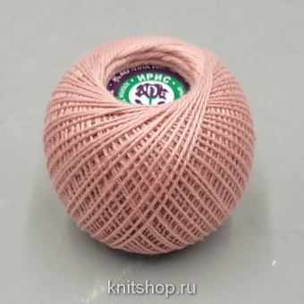 Ирис (5602 розовый) 100% хлопок мерсеризованный 25гр/150м