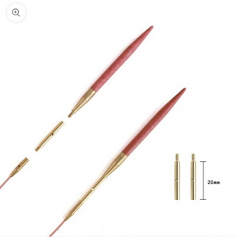 Удлинители для спиц Extensions, латунь brass, Lotus Yarns