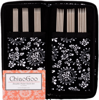 Набор чулочных спиц металл 15см ChiaoGoo