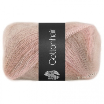 Lana Grossa Cottonhair (105) 70% суперкидмохер, 30% хлопок 50г/450м