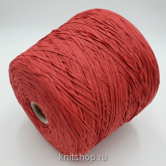 Filatura AP SummerMax (40729 светло-красный) 100% хлопок 220 м/100 гр нить - полый шнурок