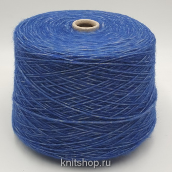 Summer Yak (1 синий) 36% як, 56% хлопок, 8% па 220м/100гр шнурок