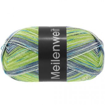 Lana Grossa Meilenweit 100 Piccolo (4416) 80% меринос, 20% полиамид 100г/420м