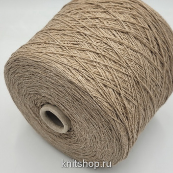 G&G Filati Himalaya (3 бежевый меланж) 50% як, 15% кашемир, 20% шёлк, 15% меринос 3/15 500м/100гр