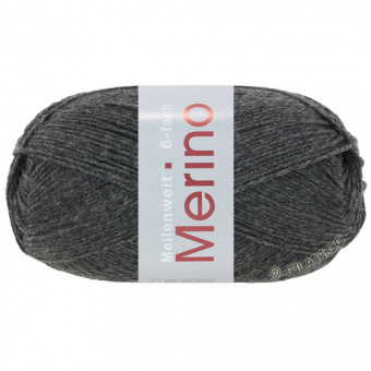 Lana Grossa Meilenweit 150 6-Ply Merino (111) 80% меринос, 20% полиамид 150г/390м