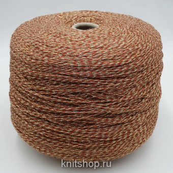 Cofil Splash (E1605 бежевый охра золото) 80% вискоза, 20% люрекс 380м/100гр