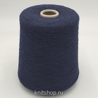 Millefili Cashfive (5345 темно-синий меланж) 30% меринос, 30% вискоза, 5%кашемир, 35%па 1500м/100гр