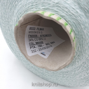 Filmar Afromood Missoni (AM059/M600B мята) 66% лён, 34% хлопок 2/40 2000м/100гр