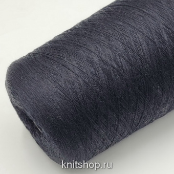 Seta (560 Nero черный) 100% шёлк 2х2/120 3000м/100гр