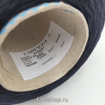 Cariaggi Fleece (20000 черный) 100% кашемир 3/12 400м/100гр