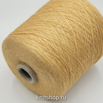 Zegna Baruffa Atena Soft (214286 желтое золото) 30%кашемир 60% шёлк, 10% лён 3/80 2666м/100гр