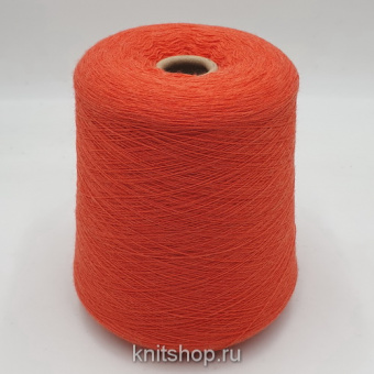 Zegna Baruffa Cashwool 2/30 (421764 коралл меланж) 100% меринос 1500м/100гр