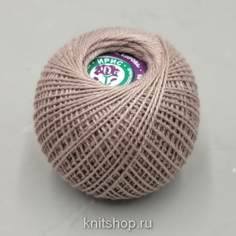 Ирис (6604 какао) 100% хлопок мерсеризованный 25гр/150м