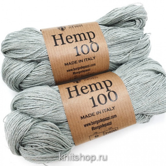 Borgo de'Pazzi Hemp 100 (82 туман) 100% конопля 50г/250м