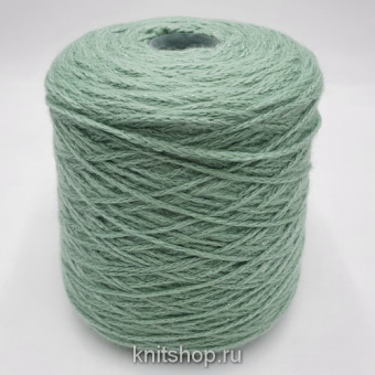 Noemi (Menta ментол) 62% альпака роял бэби, 32% суперкидмохер, 6% люрекс 200м/100гр