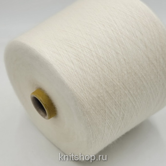 Cariaggi Alba MAI2382 (1000 сливочный) 60% кашемир вспушенный, 40% шёлк 3000м/100гр