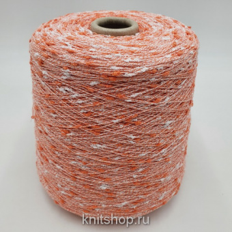 Nodino (Mandarino Multicolor белый, коралл) 100% па 1000м/100гр шишечки