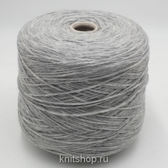 Lineapiu Bilbao (83609 серый меланж) 50% меринос, 35% полиакрил, 15% па 240м/100гр шнурок