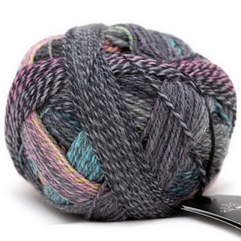 Schoppel Zauberball Crazy (1947-2533) 75% шерсть, 25% па 100г/420м