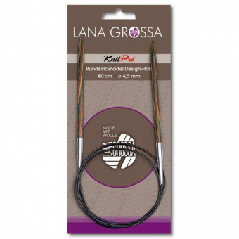 Круговые спицы № 2.5 дерево 40см Lana Grossa